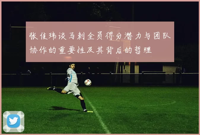 张佳玮谈马刺全员得分潜力与团队协作的重要性及其背后的哲理