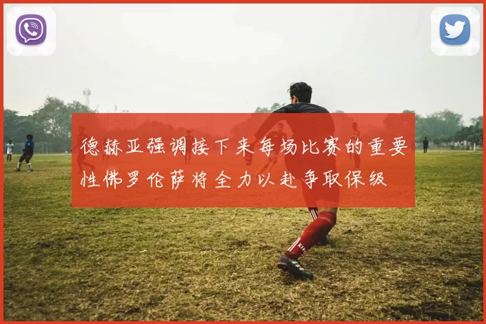 德赫亚强调接下来每场比赛的重要性佛罗伦萨将全力以赴争取保级