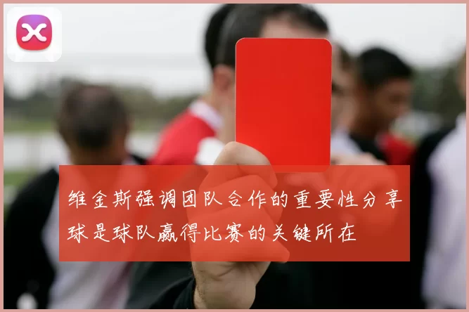 维金斯强调团队合作的重要性分享球是球队赢得比赛的关键所在