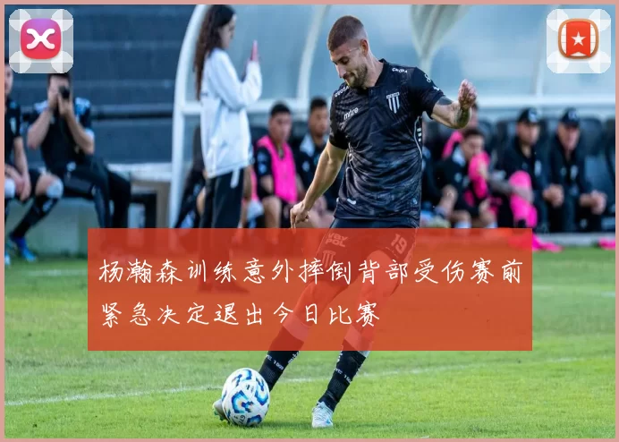杨瀚森训练意外摔倒背部受伤赛前紧急决定退出今日比赛